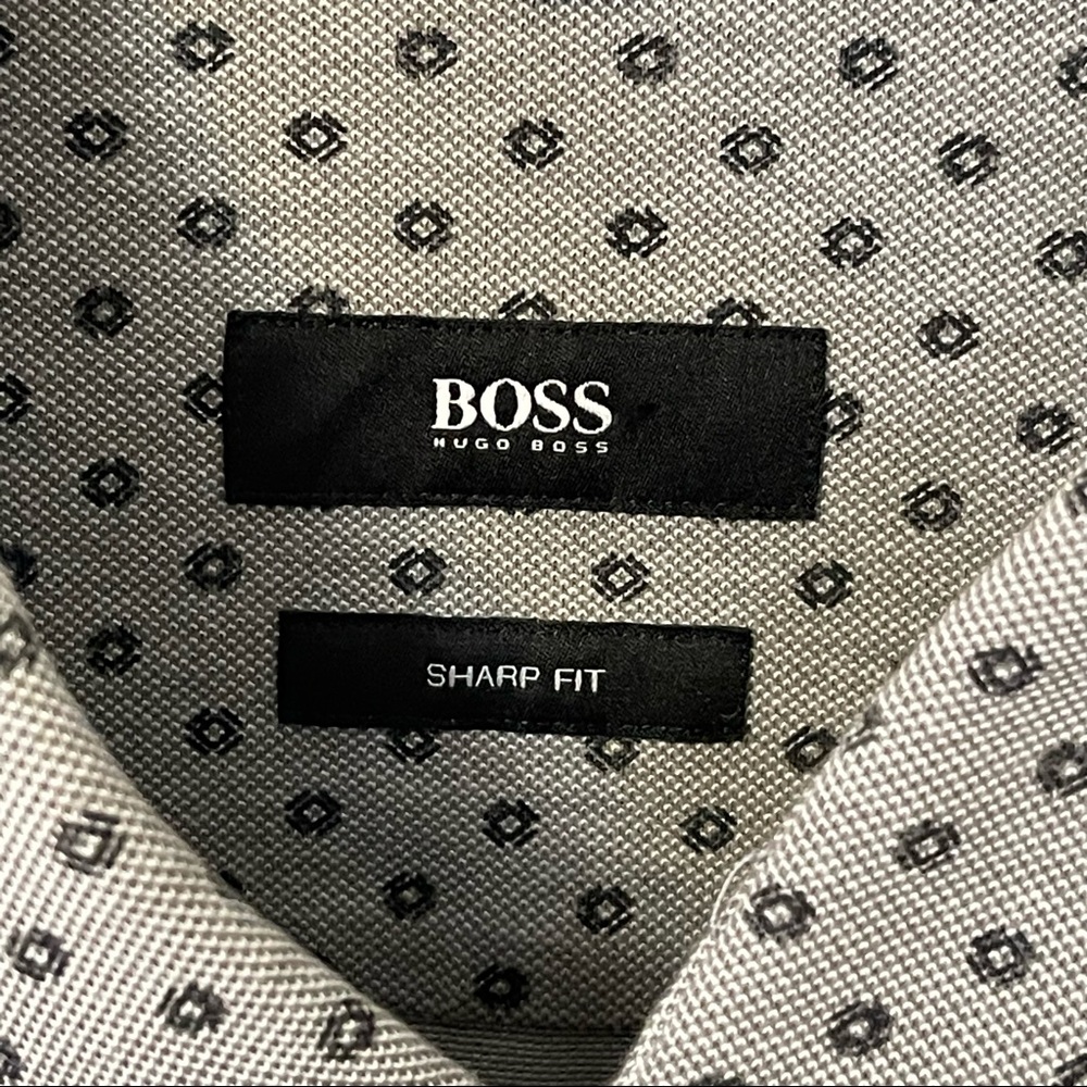 Hugo Boss Robbie Sharp Fit Button Down Shirt Men … - image 4